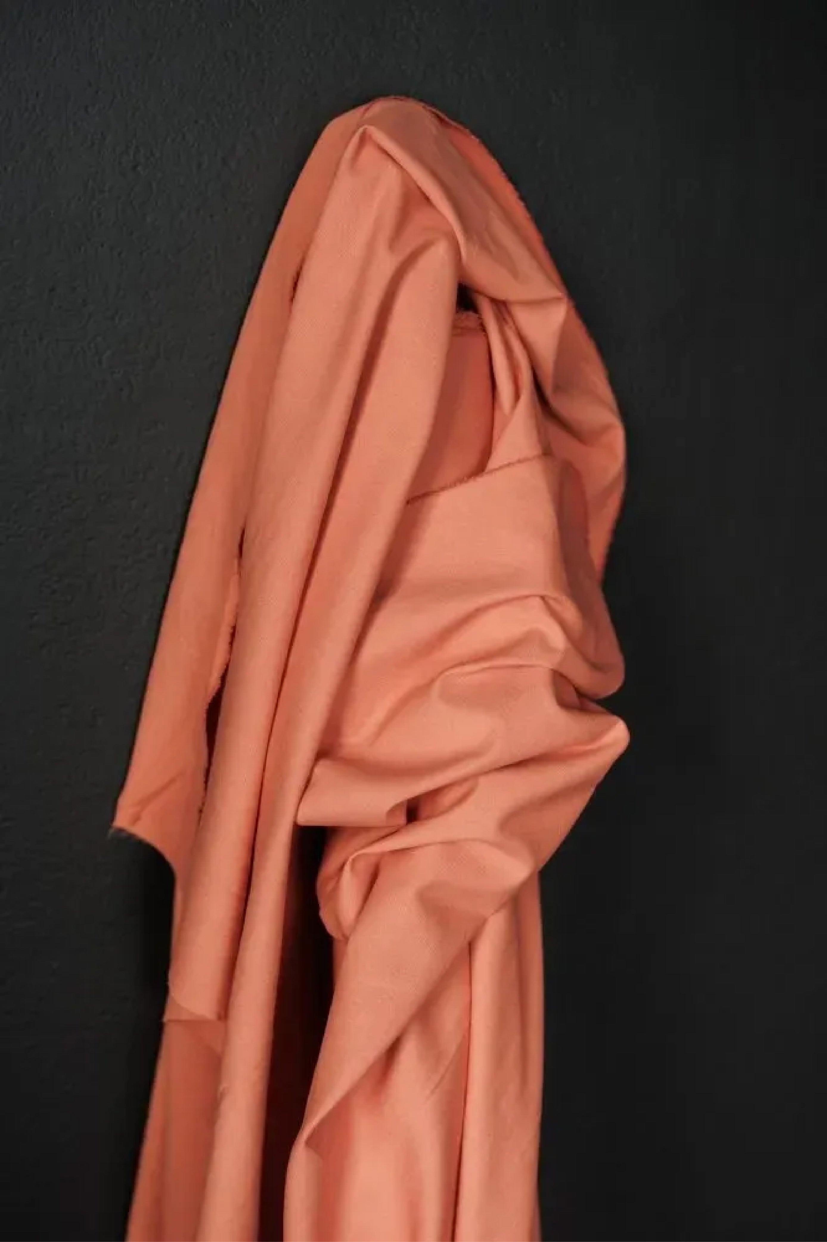 Soft Cotton Canvas - Coral