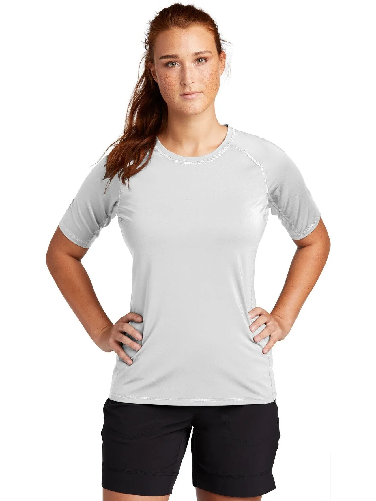 Sport-Tek Ladies Rashguard Tee