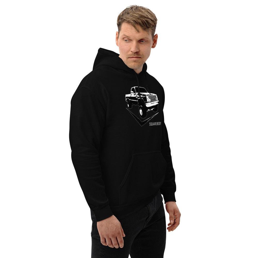 Square Body Hoodie Sweatshirt With Lifted 80's K10