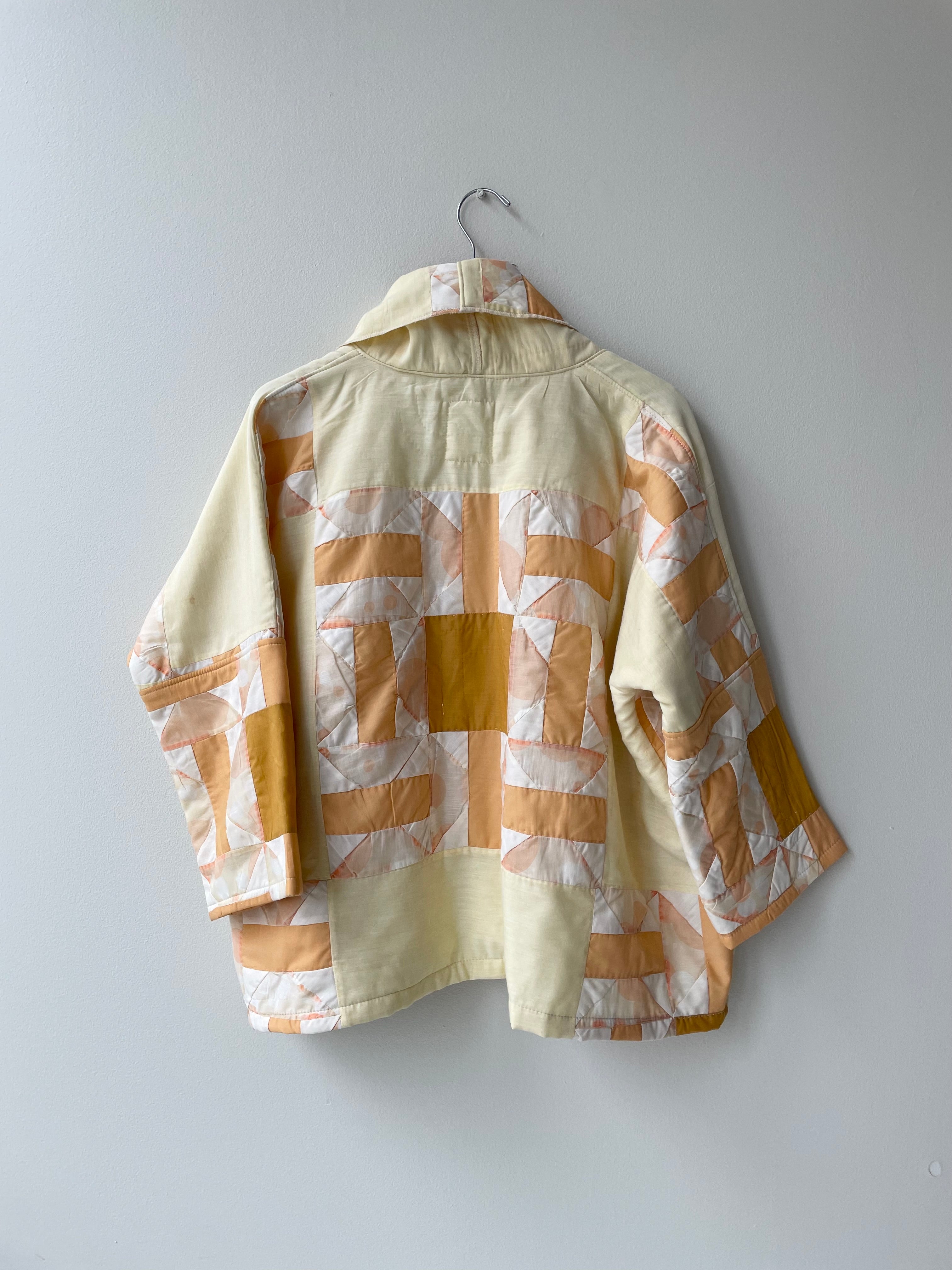 Sunrise Sunset Handmade Quilt Coat