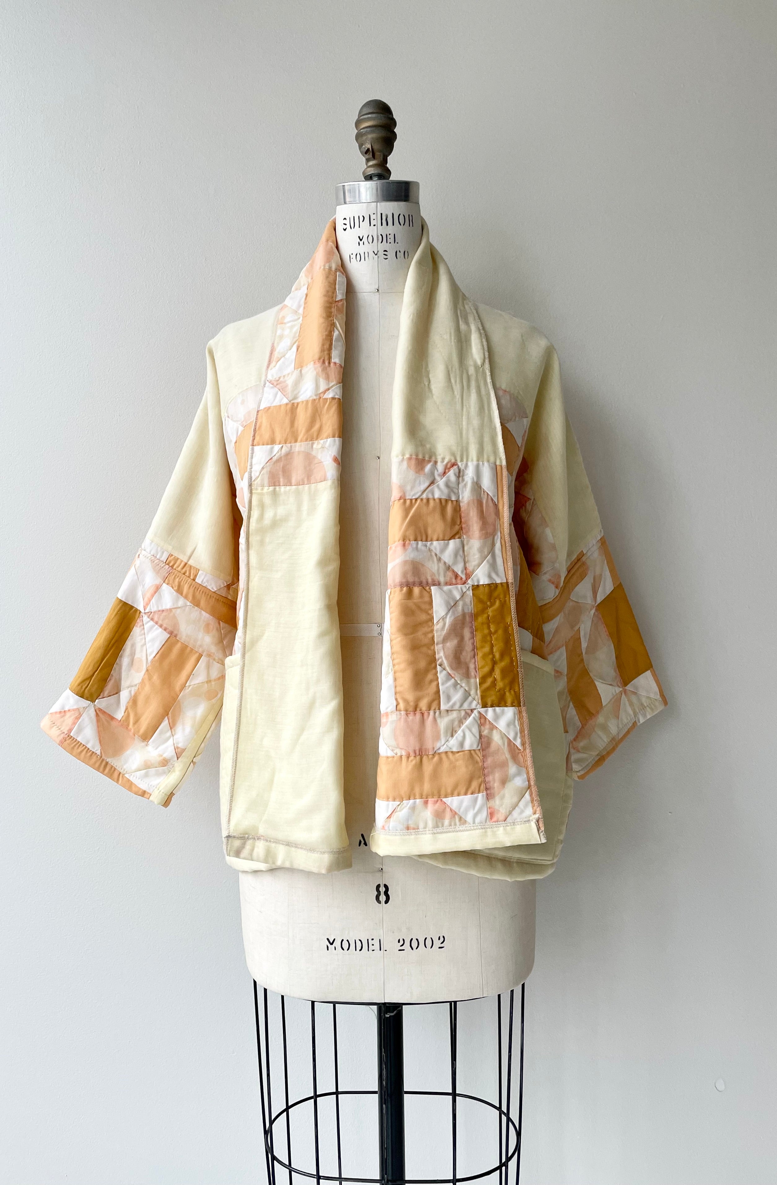 Sunrise Sunset Handmade Quilt Coat