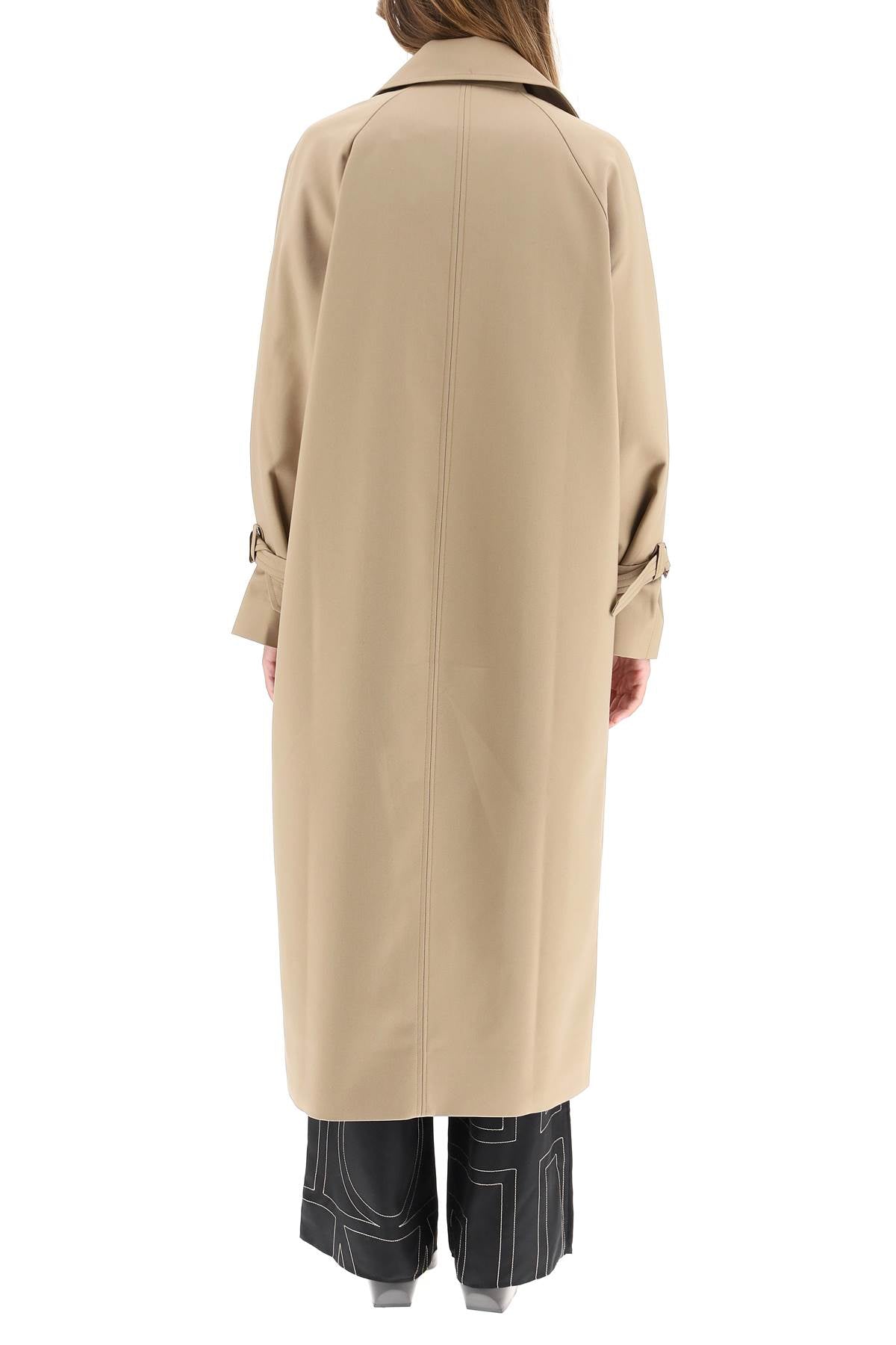 Totême Signature Double-Breasted Trench Coat