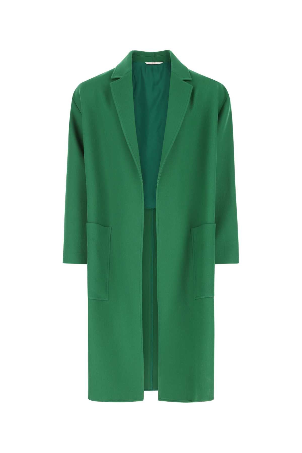 Valentino Long-Sleeved Oversized Coat