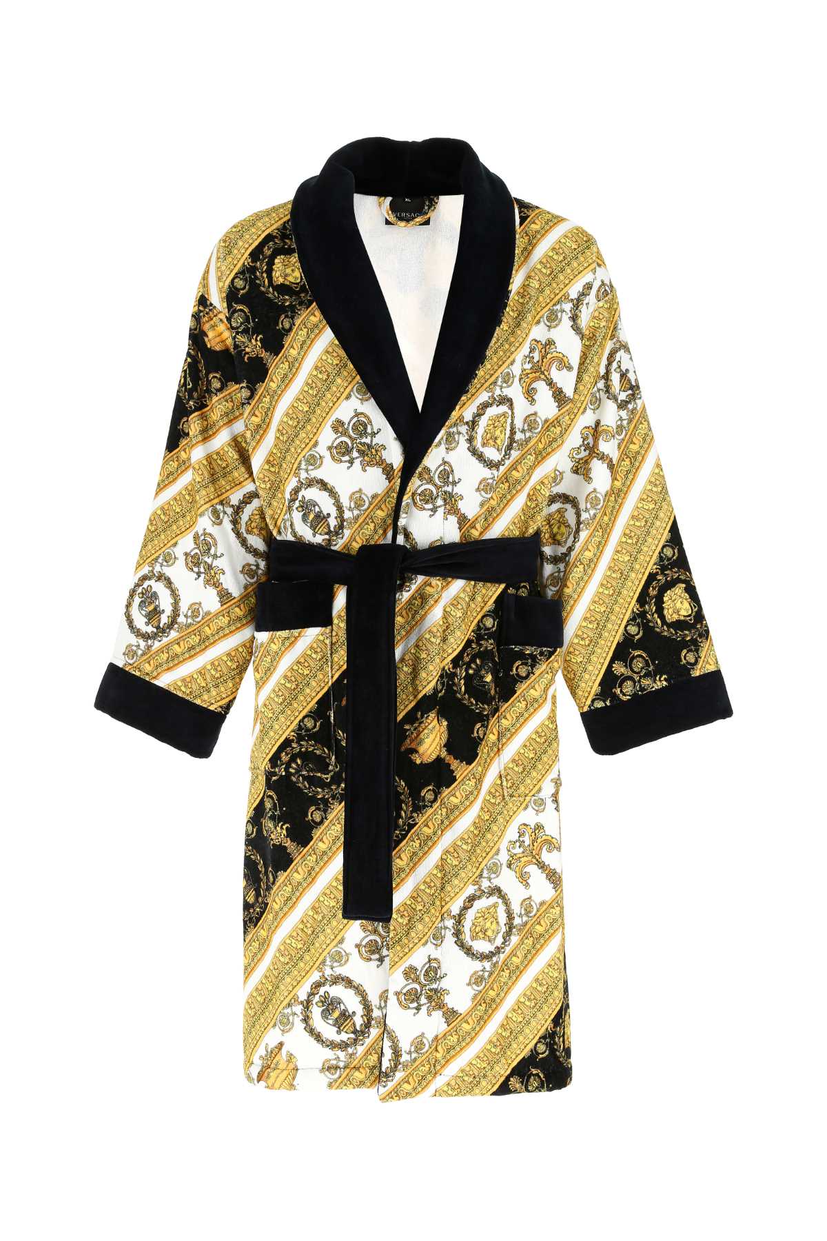 Versace Baroque Print Bathrobe