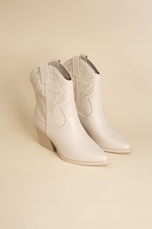 Western Flair Embroidered Cowgirl Boots