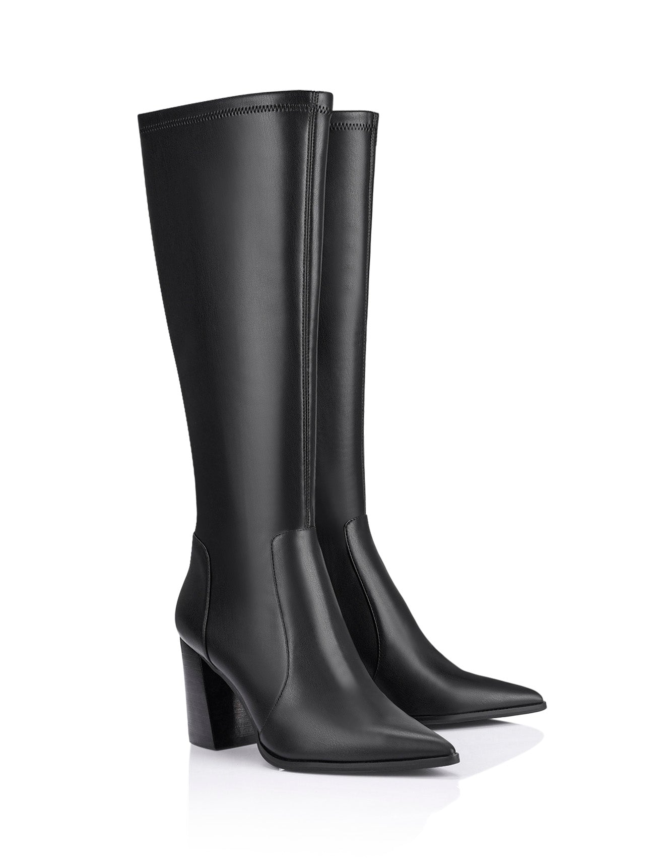 Wisdom Tall Boots - Black Stretch