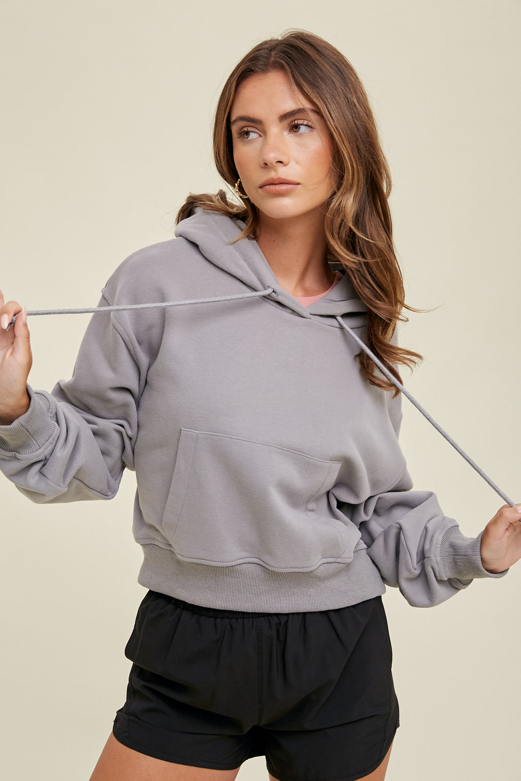 Wishlist Hooded Sweatshirt - Grey