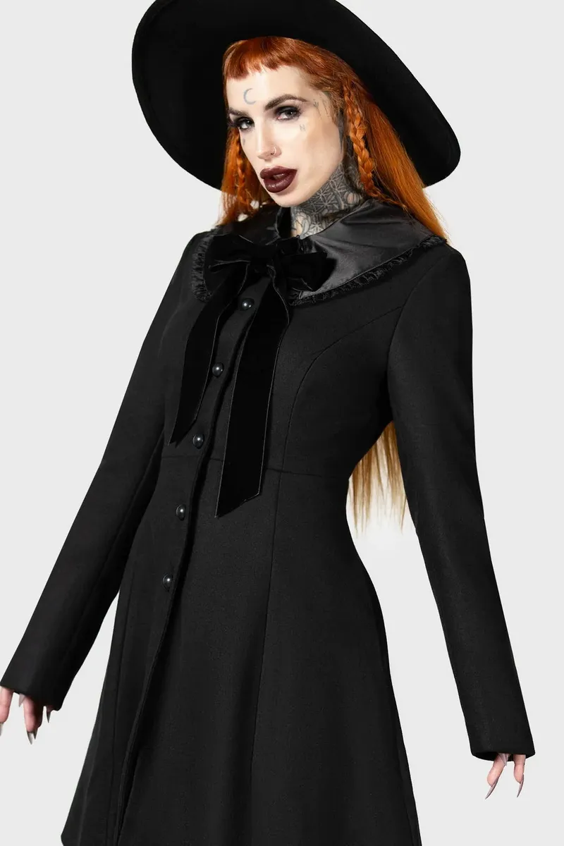 women's coat KILLSTAR - Druantia - KSRA007039  -  Metal-shop