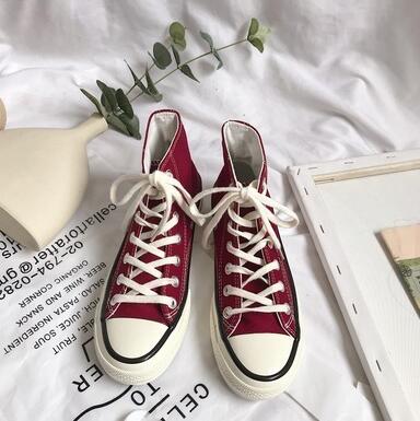 Womens Vintage Canvas  Sneakers Breathable flat Driving Vulcanize Lovers Walking shoes