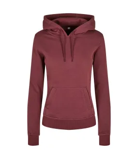 Womens/ladies organic hoodie cherry Build Your Brand