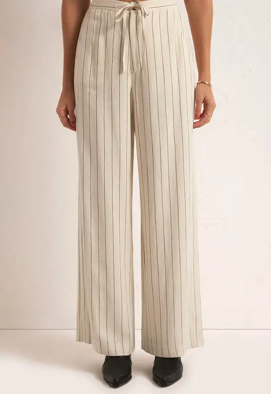 Z Supply - Cortez Pinstripe Pant Sandstone