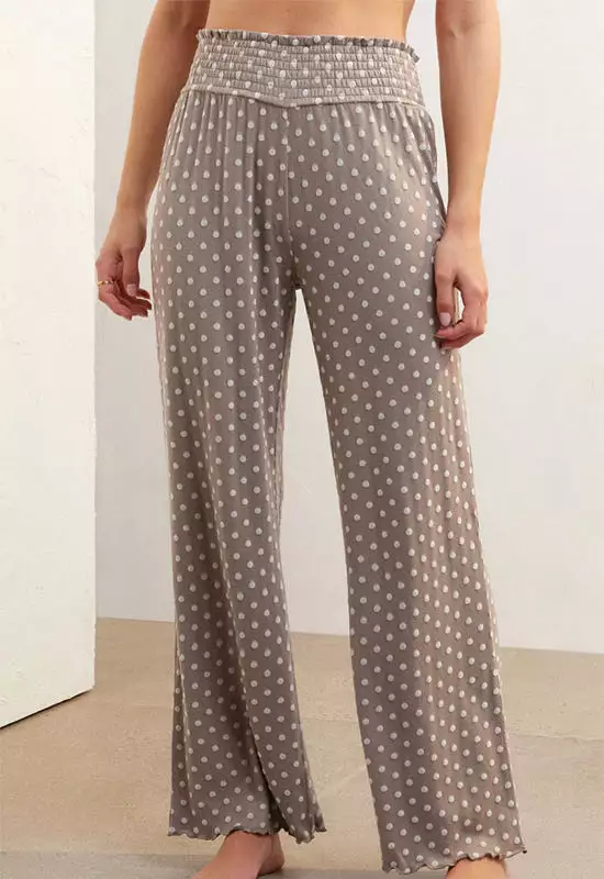 Z Supply - Dawn Dot Pant Warm Cocoa